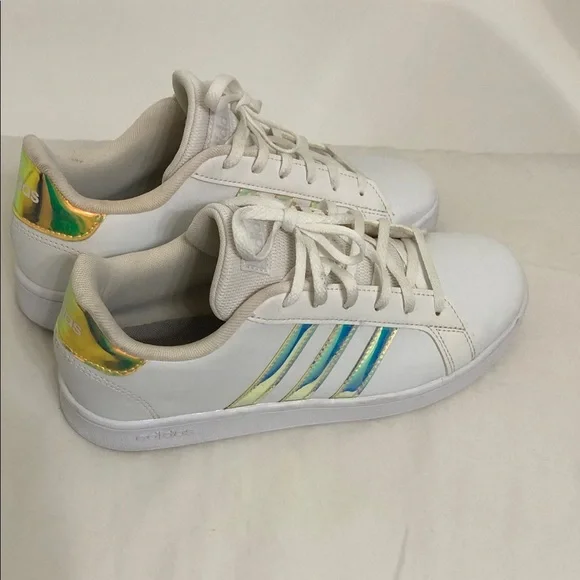 adidas Sneakers in White with Iridescent - Picture 12 of 16